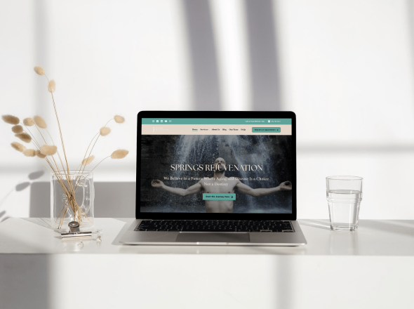 Springs Rejuvenation Homepage Redesign
