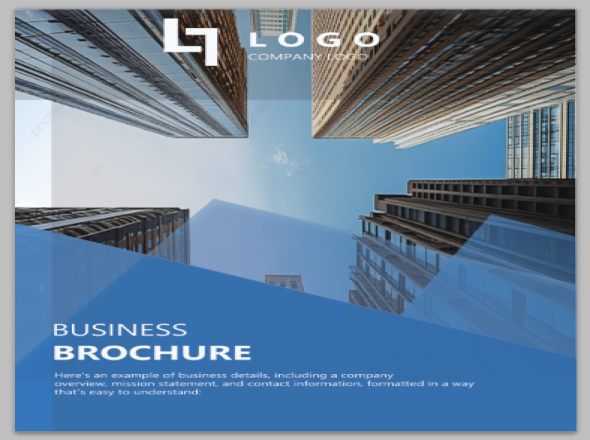 Business Brochure (Sample Work) Photoshop CS5
