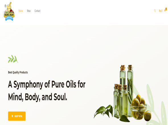 Wordpress Website- Madni Unani Lab