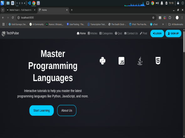 TechPulse – A Modern Tech Blog