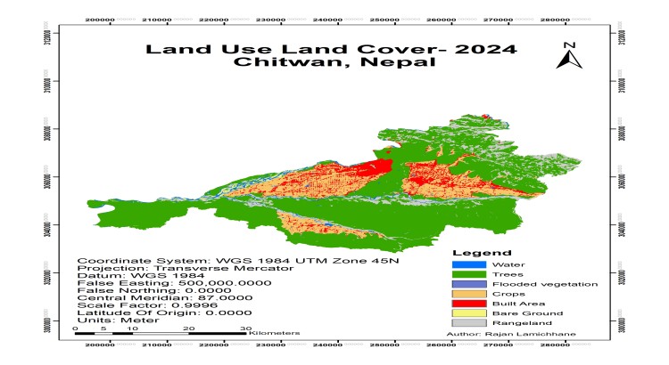 You'll get spatial data visualization