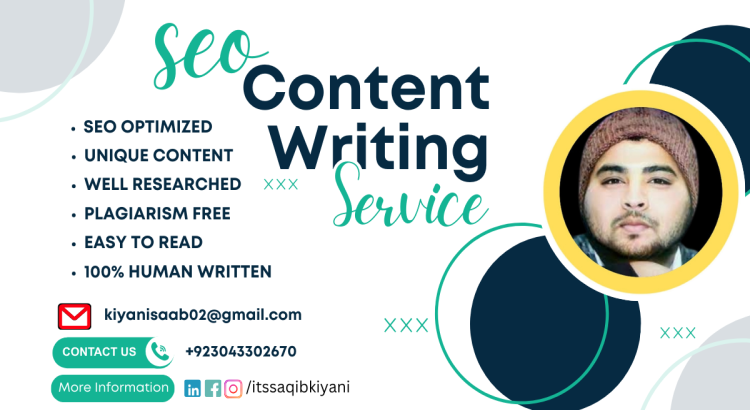 I will write SEO  articles