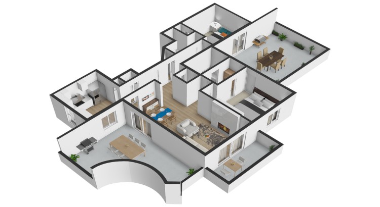 Create Detailed 2D/3D Funda Floor Plans for Your Properties