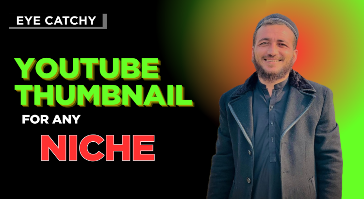 i design unique and attractive thumbnail for youtube vedios.